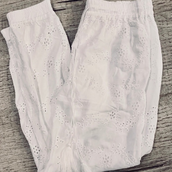 Young fabulous & broke eyelet lace drawstring pant - Picture 7 of 16